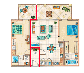 The Elysium Palm Cove Holiday Apartments Floor Plans
