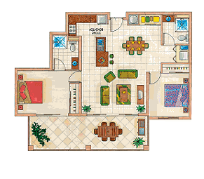 The Elysium Palm Cove Holiday Apartments Floor Plans