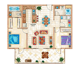 The Elysium Palm Cove Holiday Apartments Floor Plans